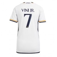 Dámy Fotbalový dres Real Madrid Vinicius Junior #7 2023-24 Domácí Krátký Rukáv